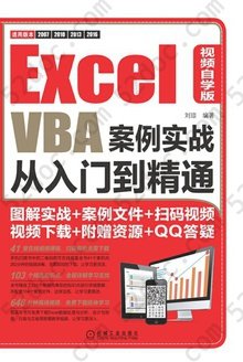 Excel VBA案例实战从入门到精通：视频自学版