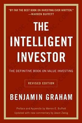 The Intelligent Investor: The Definitive Book on Value Investing. A Book of Practical Counsel