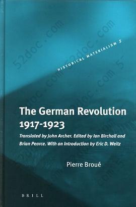 The German Revolution 1917-1923