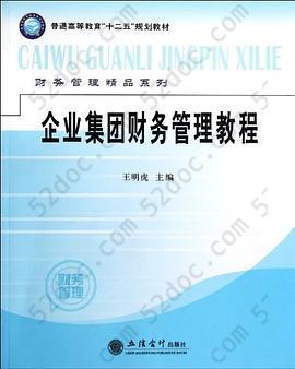 企业集团财务管理教程: 企业集团财务管理教程