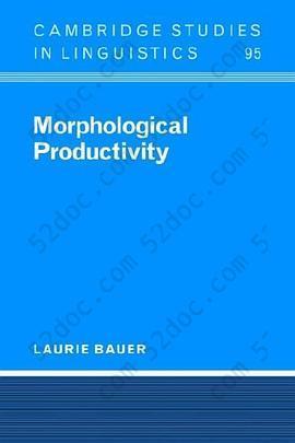 Morphological Productivity