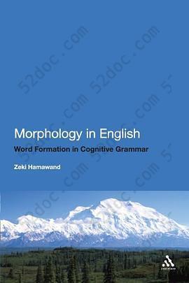 Morphology in English: Word Formation in Cognitive Grammar