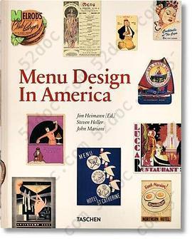 Menu Design in America, 1850-1985: 1850-1985