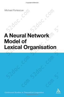 A Neural Network Model of Lexical Organisation