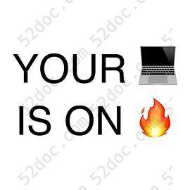 Your Computer Is on Fire