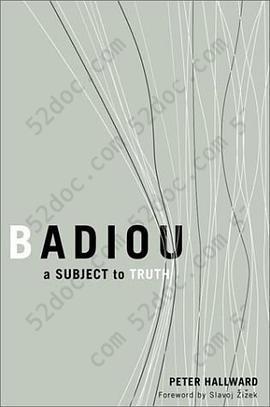 Badiou: A Subject To Truth