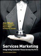 Services Marketing Integrating Customer Focus Across the Firm: Second European Edition