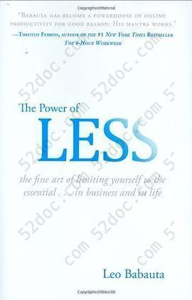 The Power of Less: The Fine Art of Limiting Yourself to the Essential...in Business and in Life