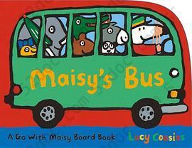 小鼠波波公交车 纸板书 Maisy's Bus A Go with Maisy Board Book 英文原版