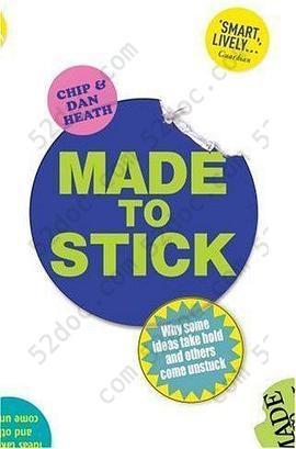 Made to Stick: Why some ideas take hold and others come unstuck