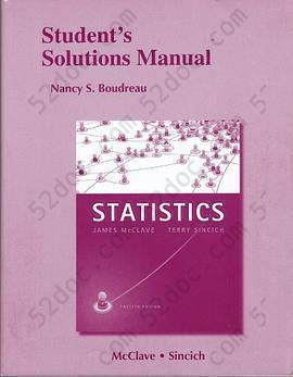 Student's Solutions Manual for Statistics