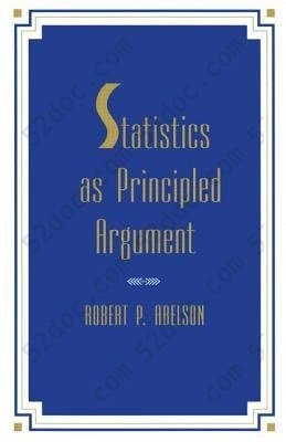 Statistics As Principled Argument