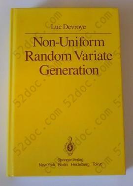 Non-Uniform Random Variate Generation