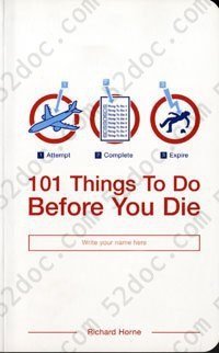 101 Things to Do Before You Die