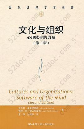 文化与组织: 心理软件的力量（第2版）