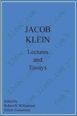 Jacob Klein Lectures and Essays