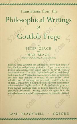 Translations from the Philosophical Writings of Gottlob Frege