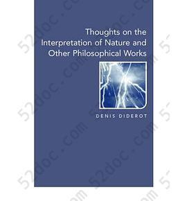 Thoughts on the Interpretation of Nature And Other Philosophical Works