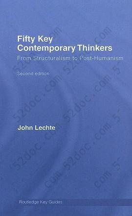 Fifty Key Contemporary Thinkers