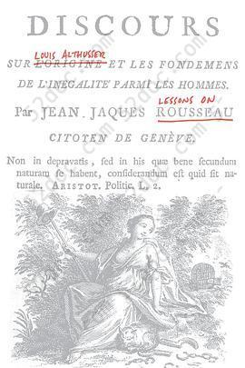 Lesson on Rousseau