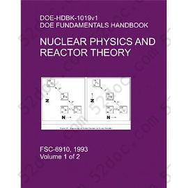 DOE Fundamentals Handbook: Nuclear Physics and Reactor Theory