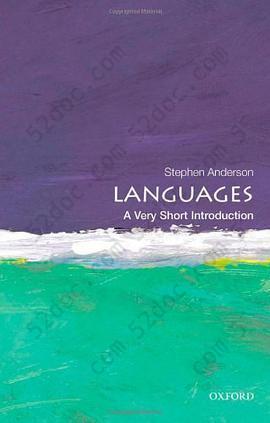 Languages: A Very Short Introduction