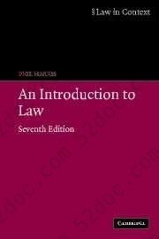 An Introduction to Law