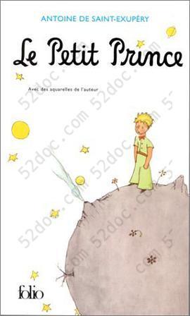 Le Petit Prince: La version française