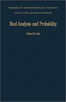 Real Analysis and Probability