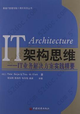 IT架构思维: IT业务解决方案实践精要