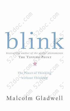 Blink: The Power of Thinking Without Thinking