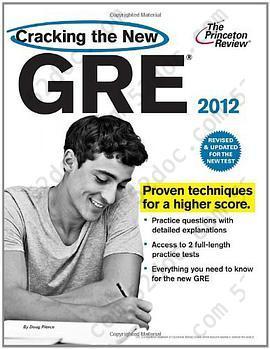 Cracking the New GRE, 2012 Edition: Cracking the GRE)