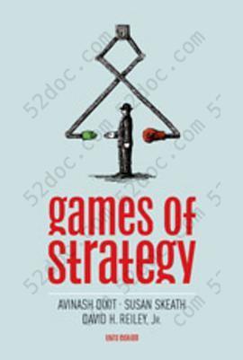 Games of Strategy