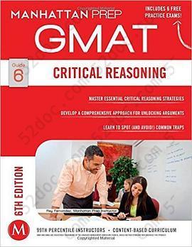 Manhattan Prep GMAT critical reasoning 6th Edition