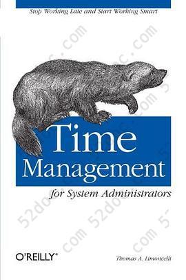 Time Management for System Administrators: Management for System Administrators