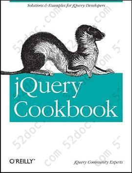 jQuery Cookbook: Solutions & Examples for jQuery Developers